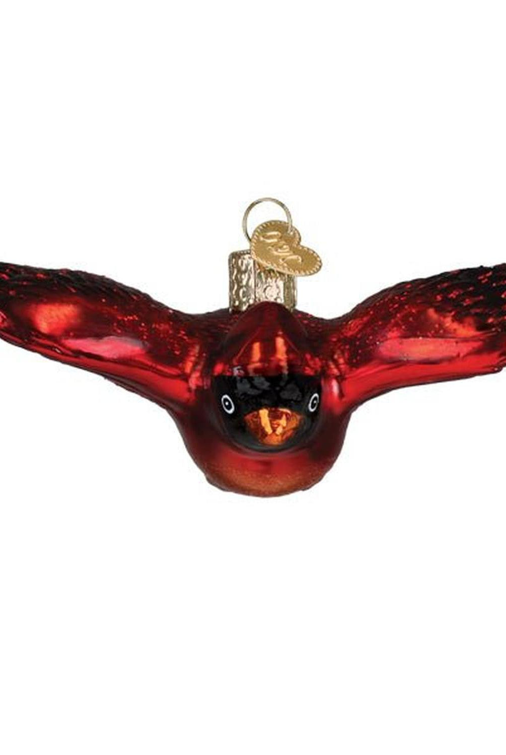 Cardinal In Flight Ornament