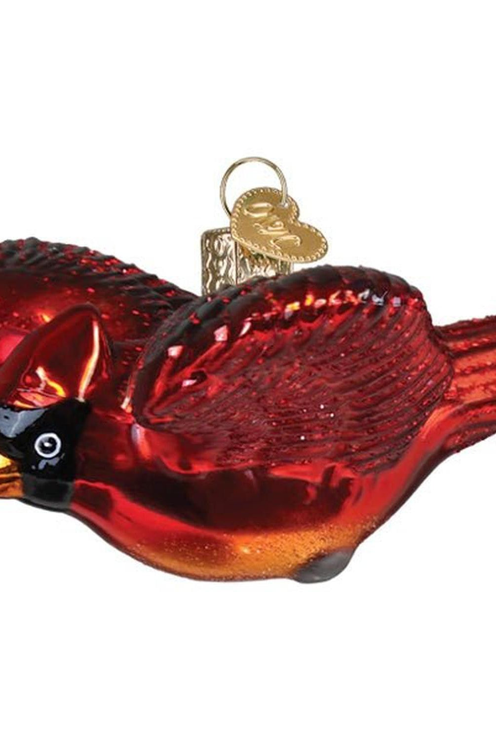 Cardinal In Flight Ornament
