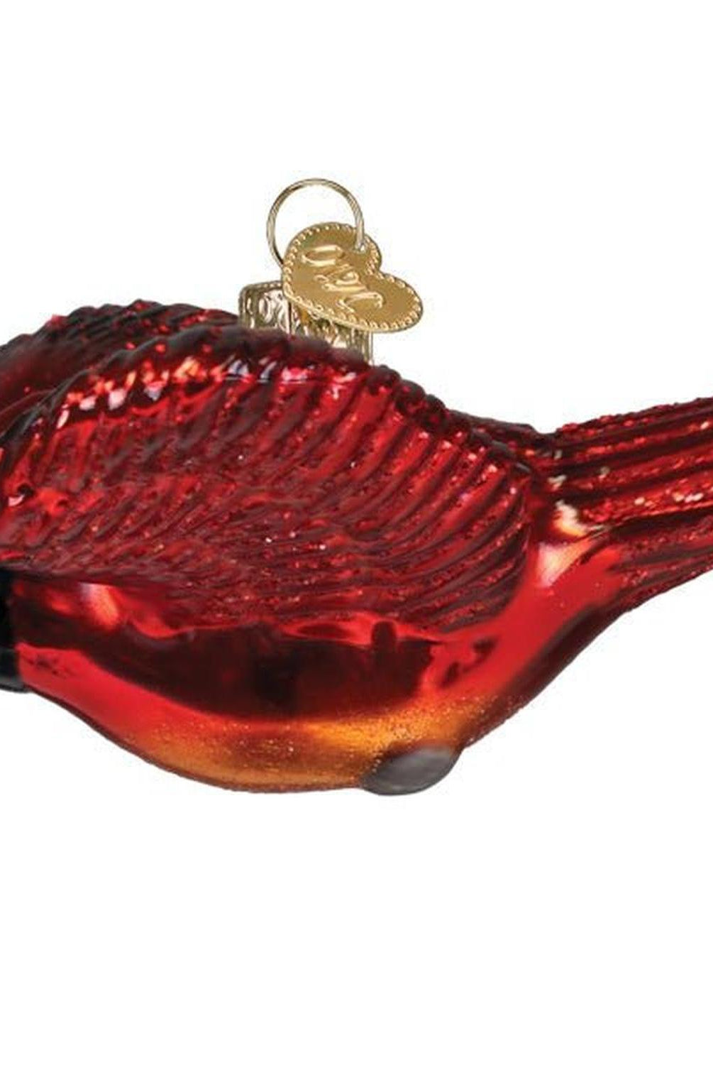 Cardinal In Flight Ornament