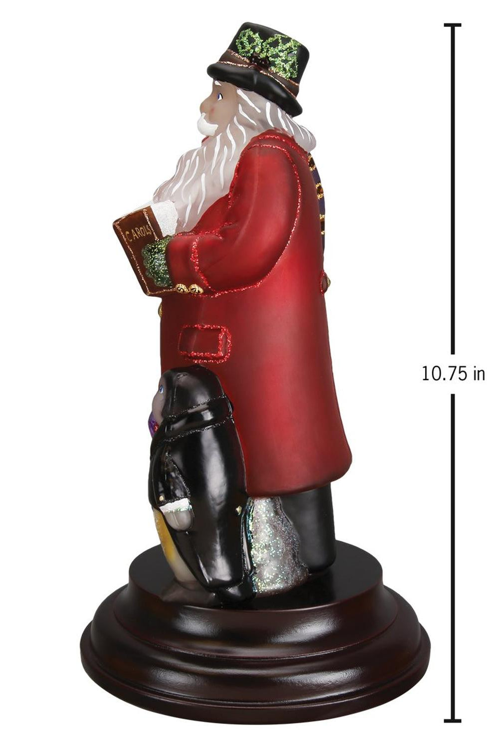 Caroling Santa Night Light