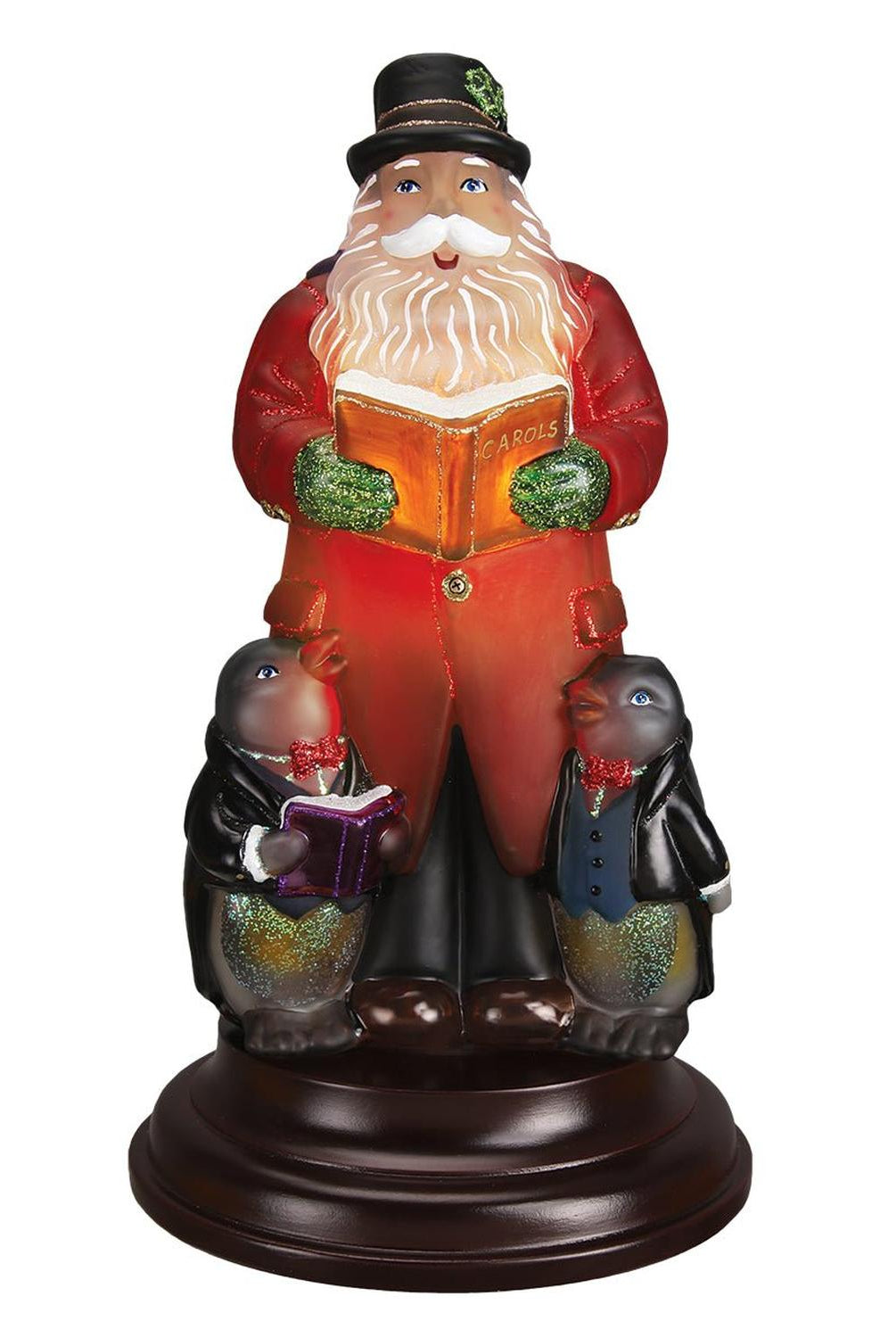 Caroling Santa Night Light