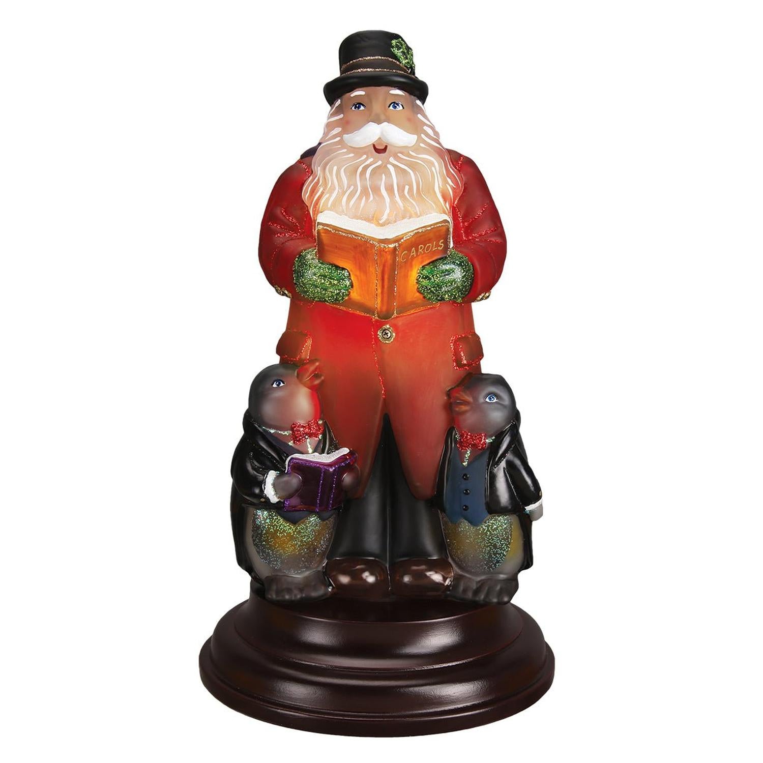 Caroling Santa Night Light