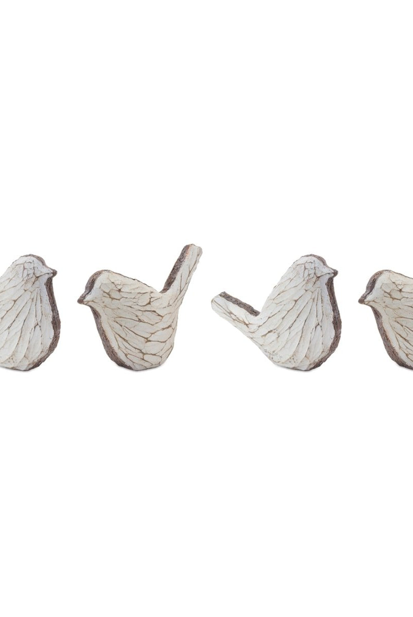 Shop For Carved Bird Figurine (Set of 4)