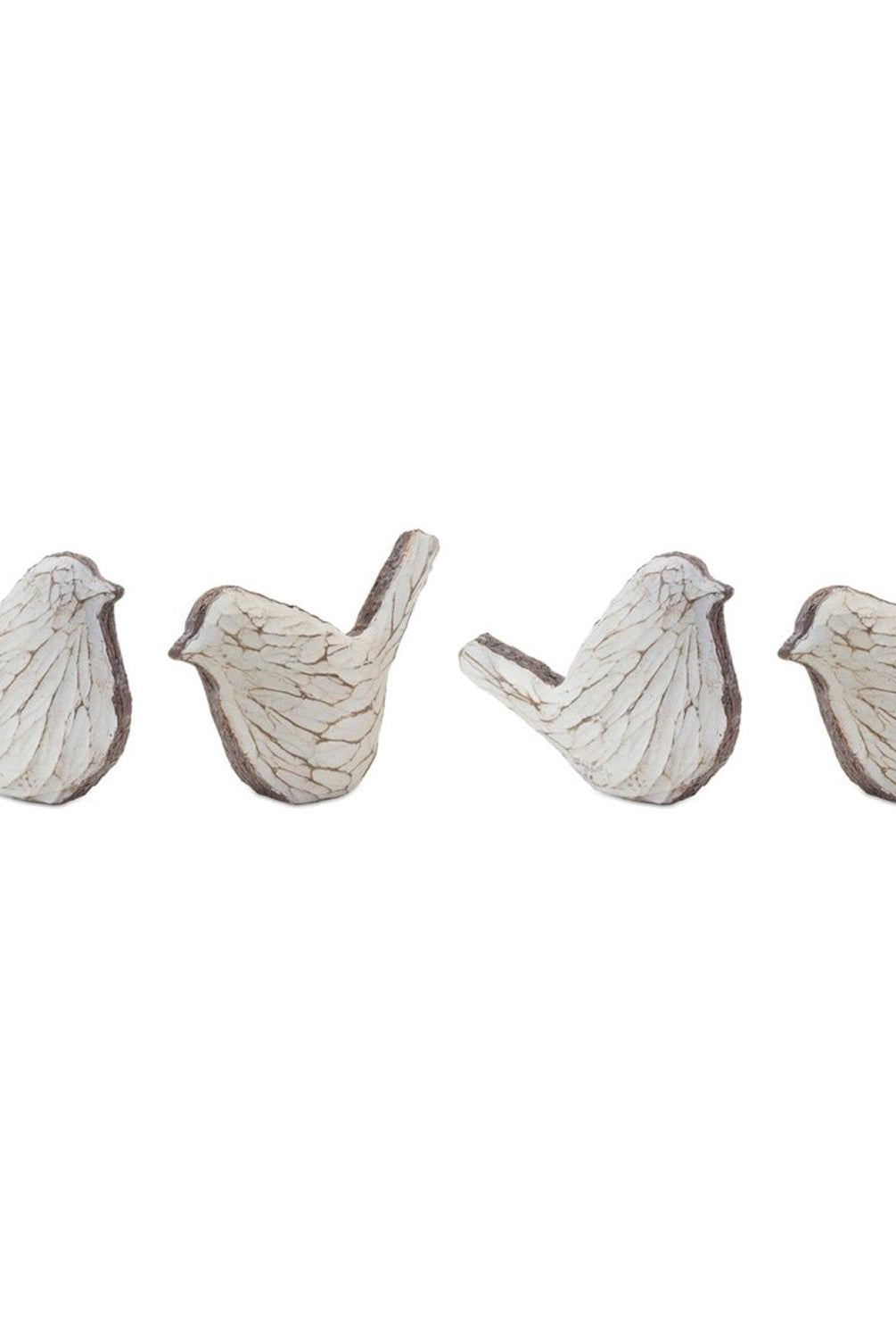 Shop For Carved Bird Figurine (Set of 4)