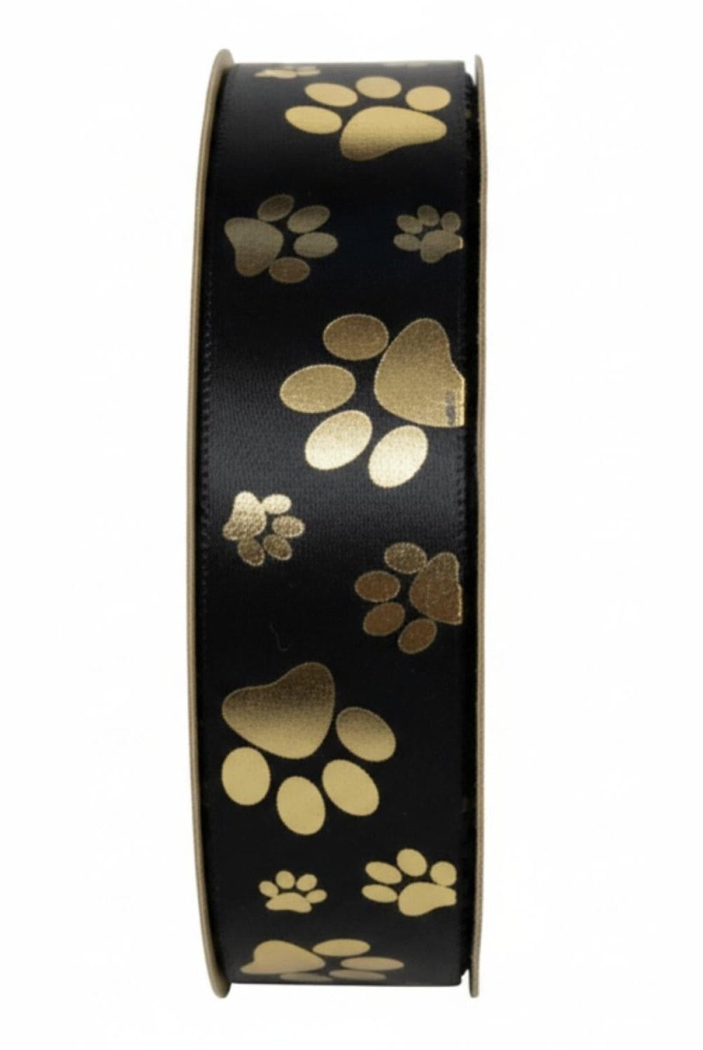 Shop For Cascading Paws Homecoming Ribbon: (Black/Gold), Size 9
