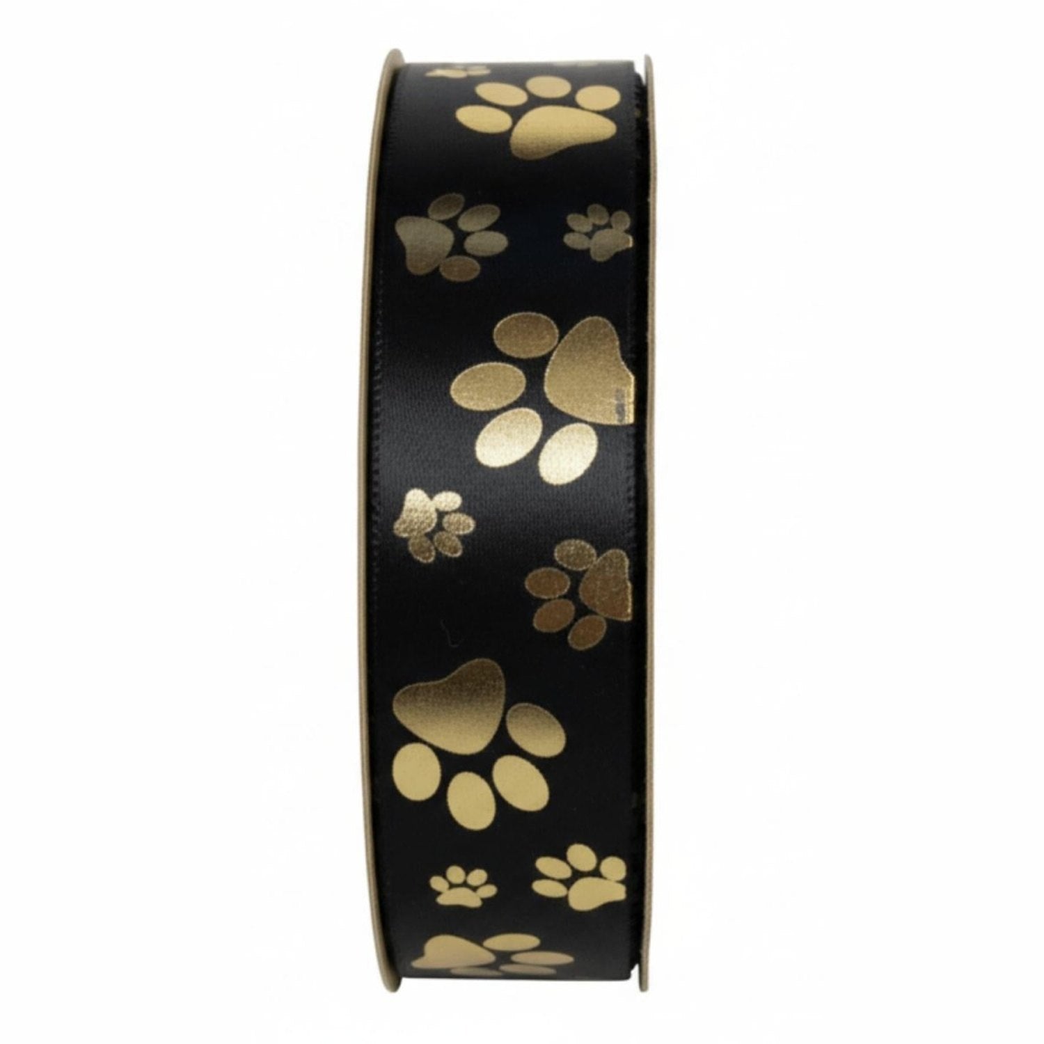 Shop For Cascading Paws Homecoming Ribbon: (Black/Gold), Size 9