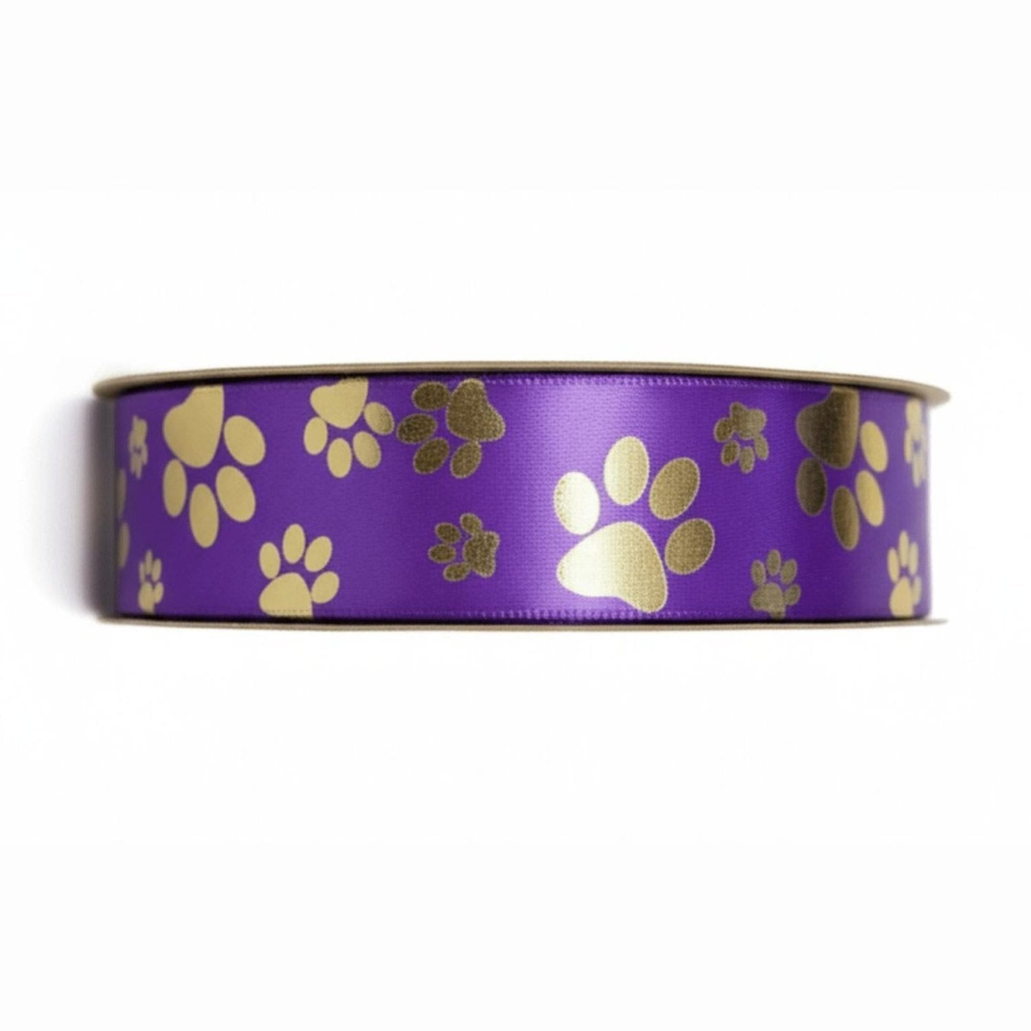 Shop For Cascading Paws Homecoming Ribbon: (Purple/Gold), Size 9
