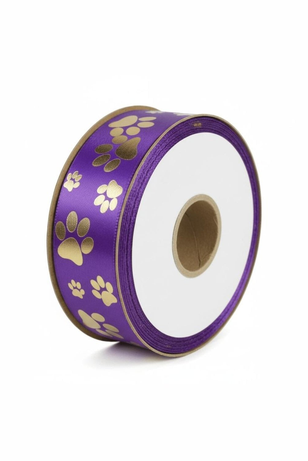 Shop For Cascading Paws Homecoming Ribbon: (Purple/Gold), Size 9