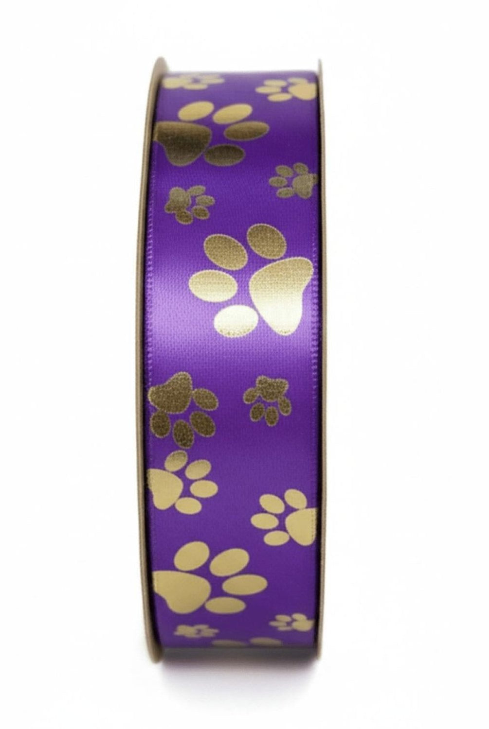 Shop For Cascading Paws Homecoming Ribbon: (Purple/Gold), Size 9
