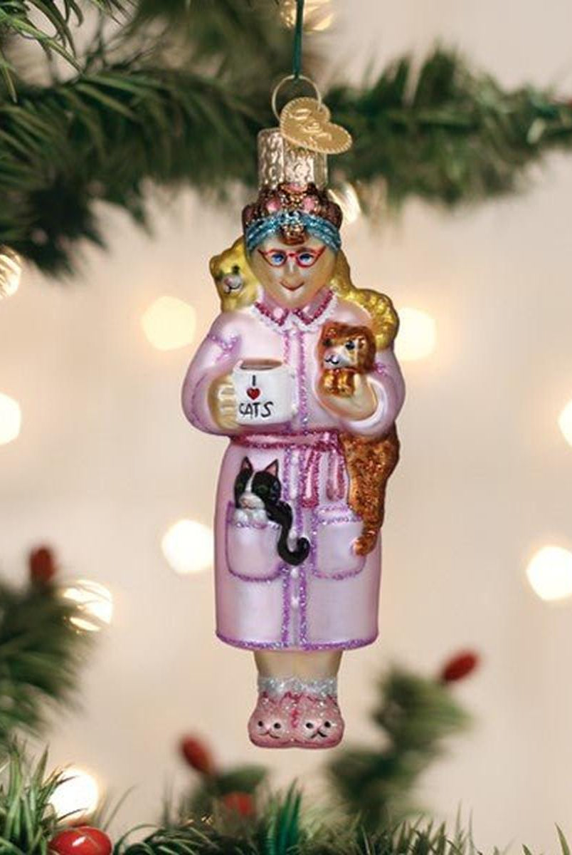 Shop For Cat Lady Ornament