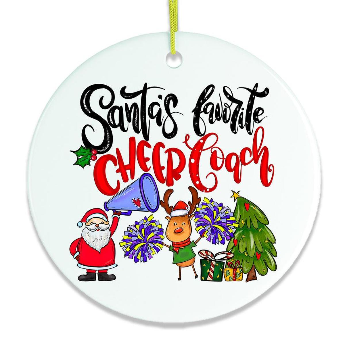 Shop For Cheer Coach Christmas Ornament
