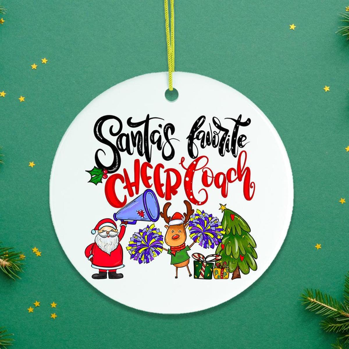 Shop For Cheer Coach Christmas Ornament