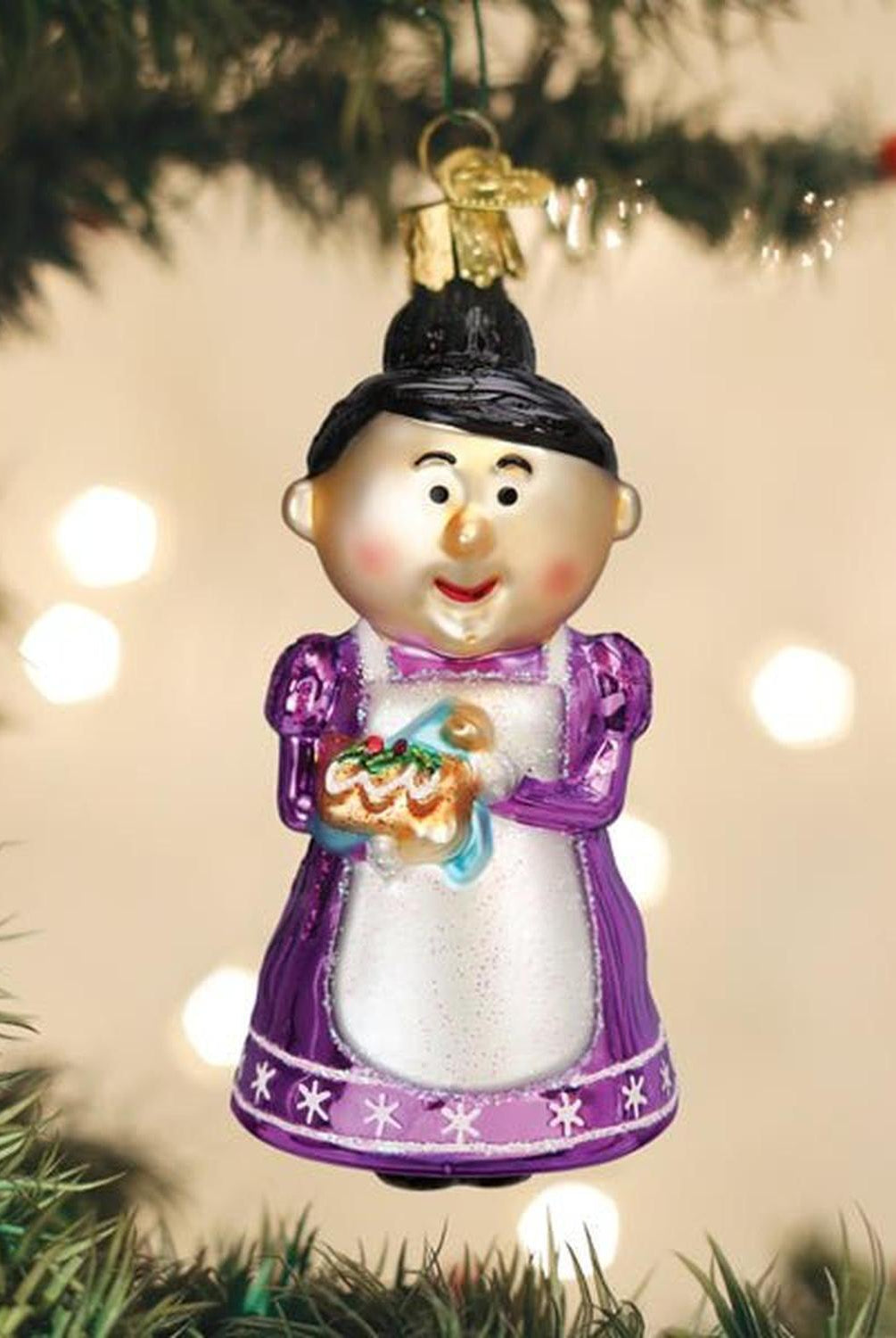 Cheery Mrs. Claus Ornament