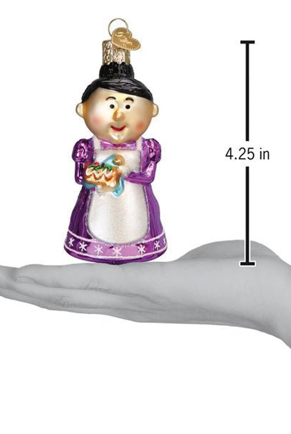 Cheery Mrs. Claus Ornament