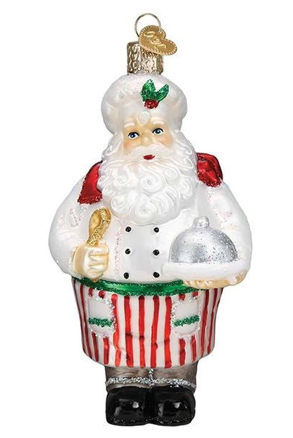 Chef Santa Ornament