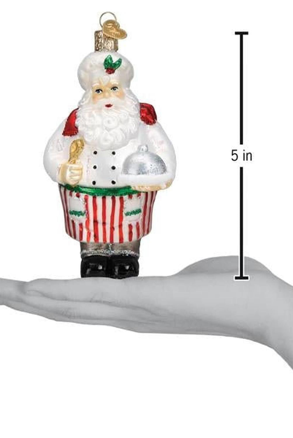 Chef Santa Ornament