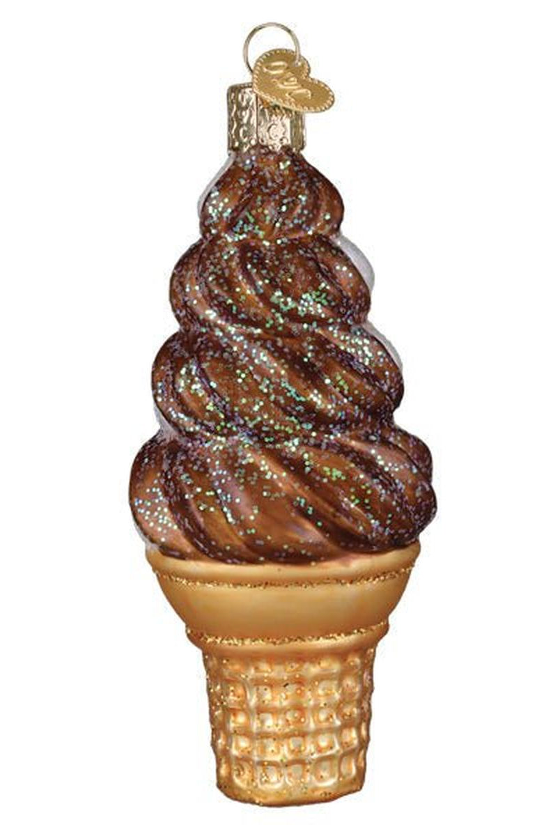 Shop For Chocolate Swirl Soft Serve Ornament