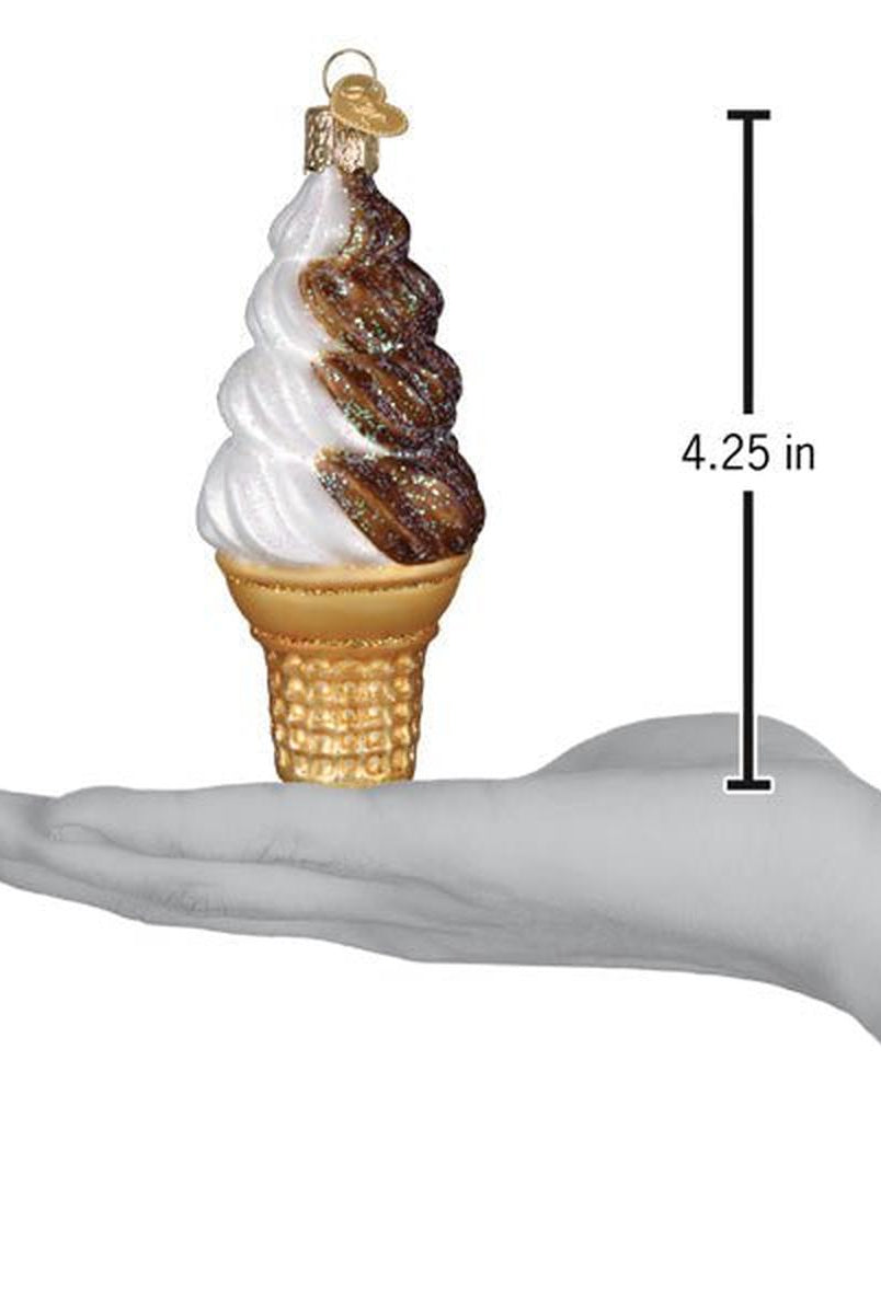 Shop For Chocolate Swirl Soft Serve Ornament