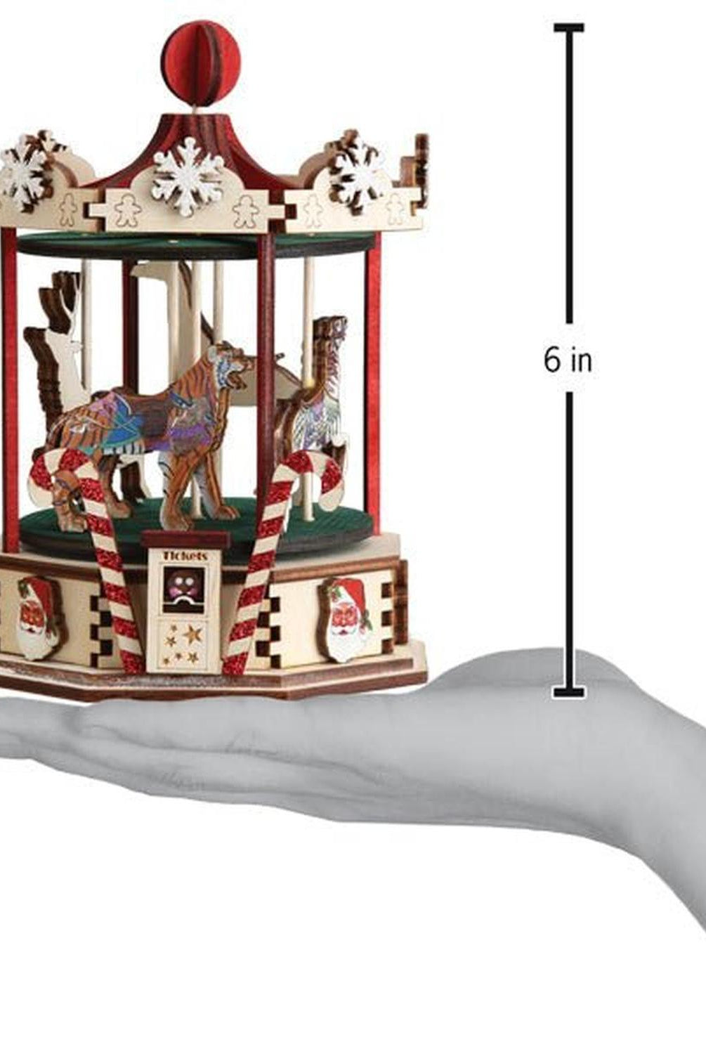 Christmas Carousel Ornament