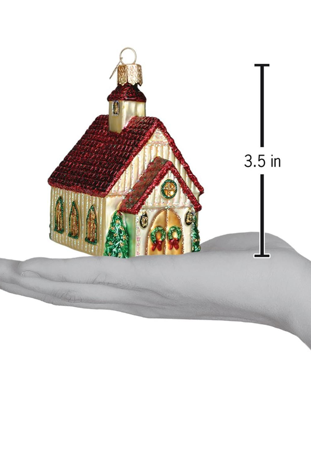 Christmas Chapel Ornament