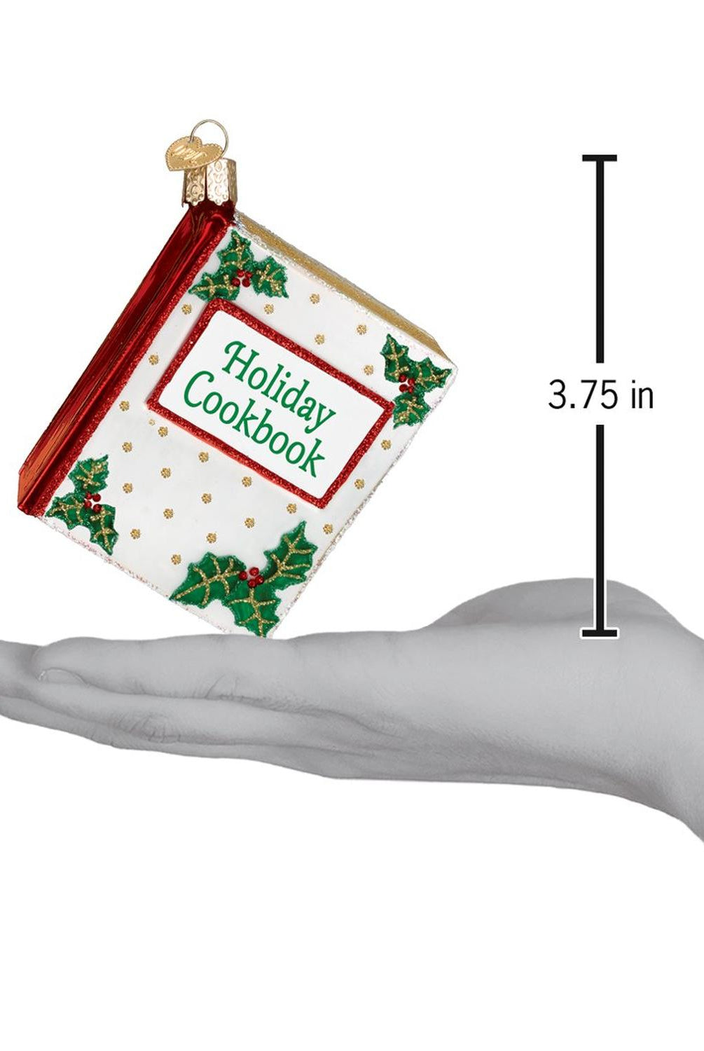 Christmas Cookbook Ornament