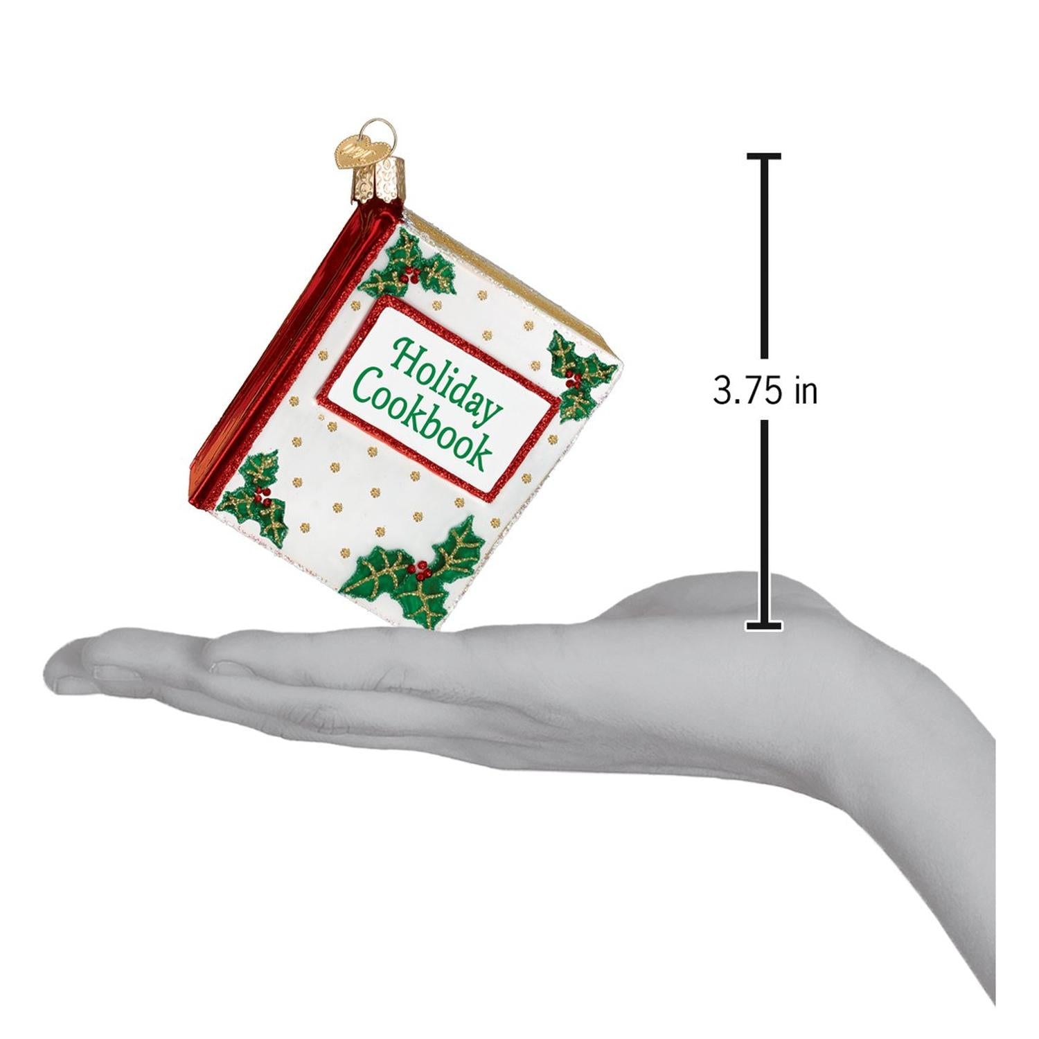 Christmas Cookbook Ornament