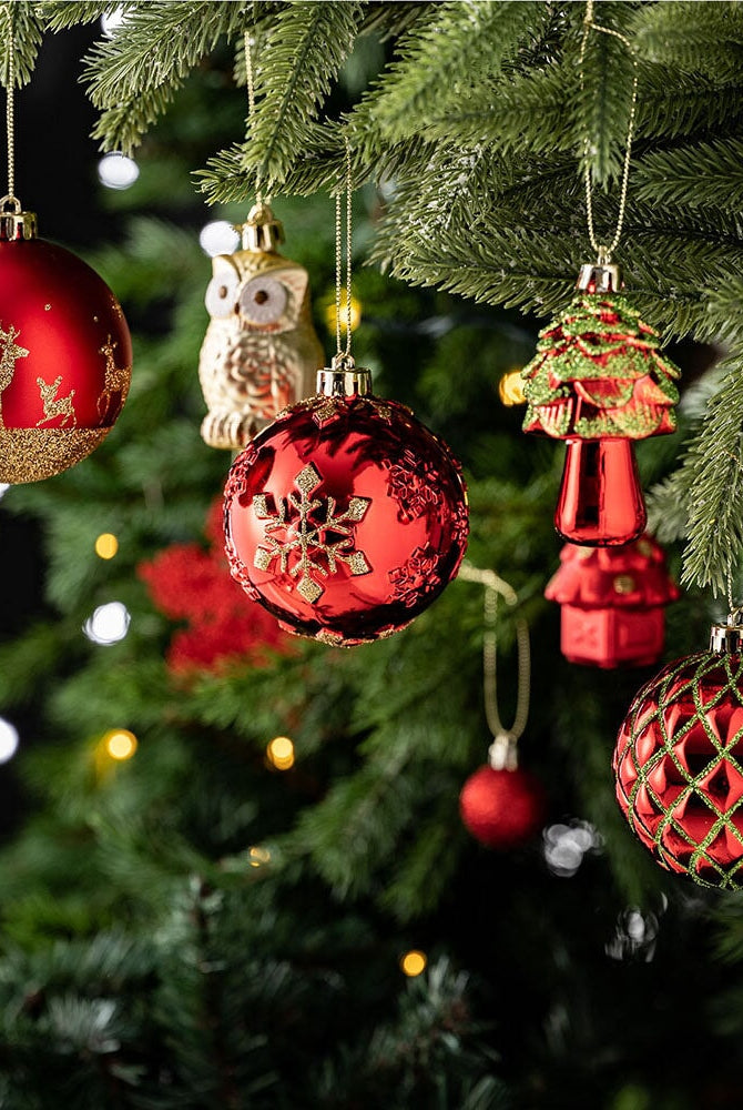 Shop For Christmas Forest Ornament Bundle (Set of 80)