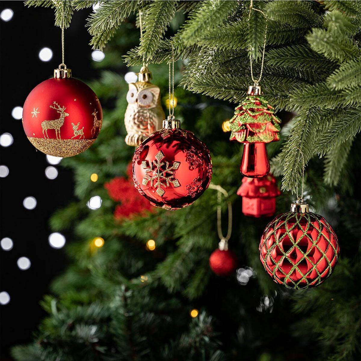 Shop For Christmas Forest Ornament Bundle (Set of 80)