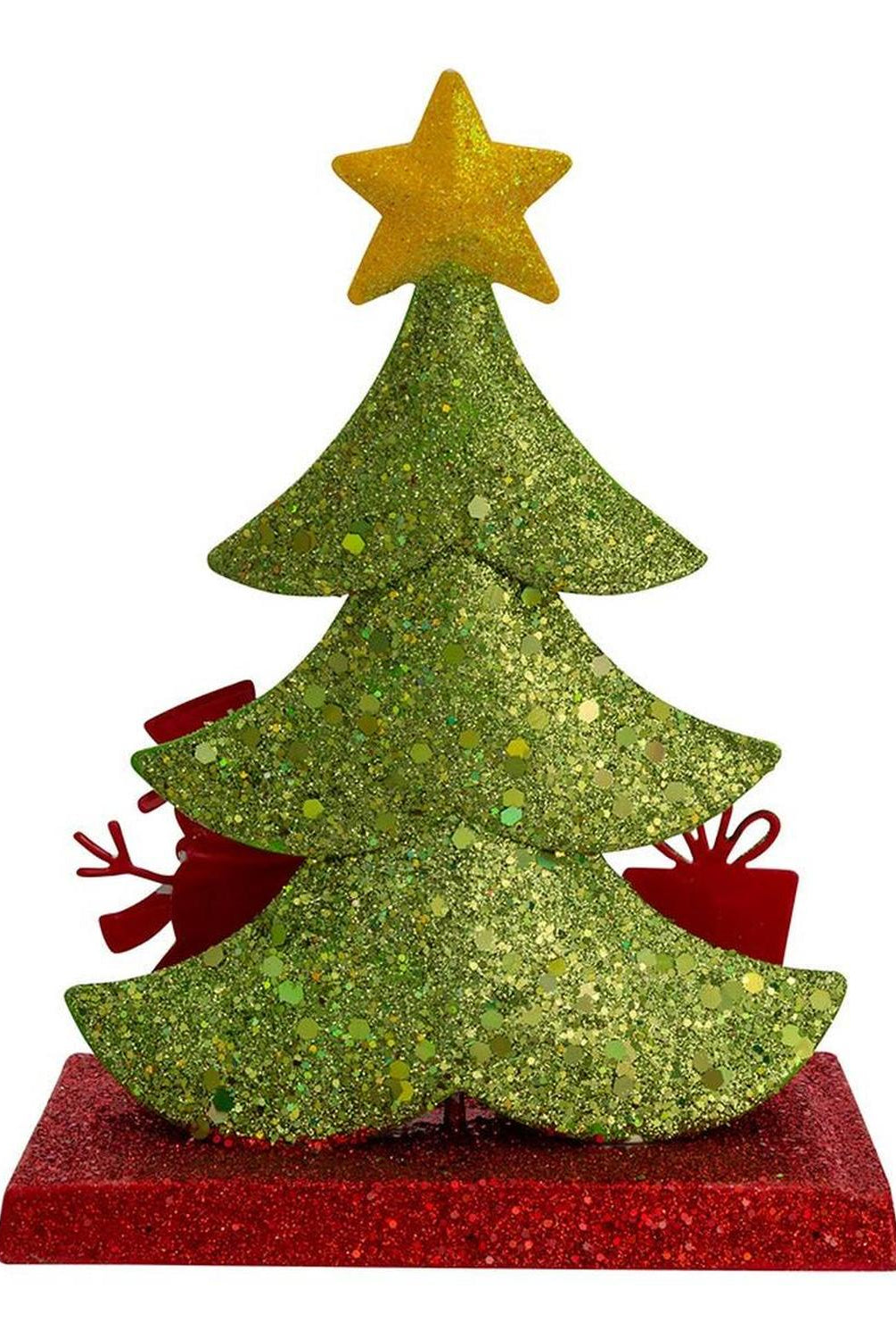 Christmas Tree Glitter Base Stocking Hanger