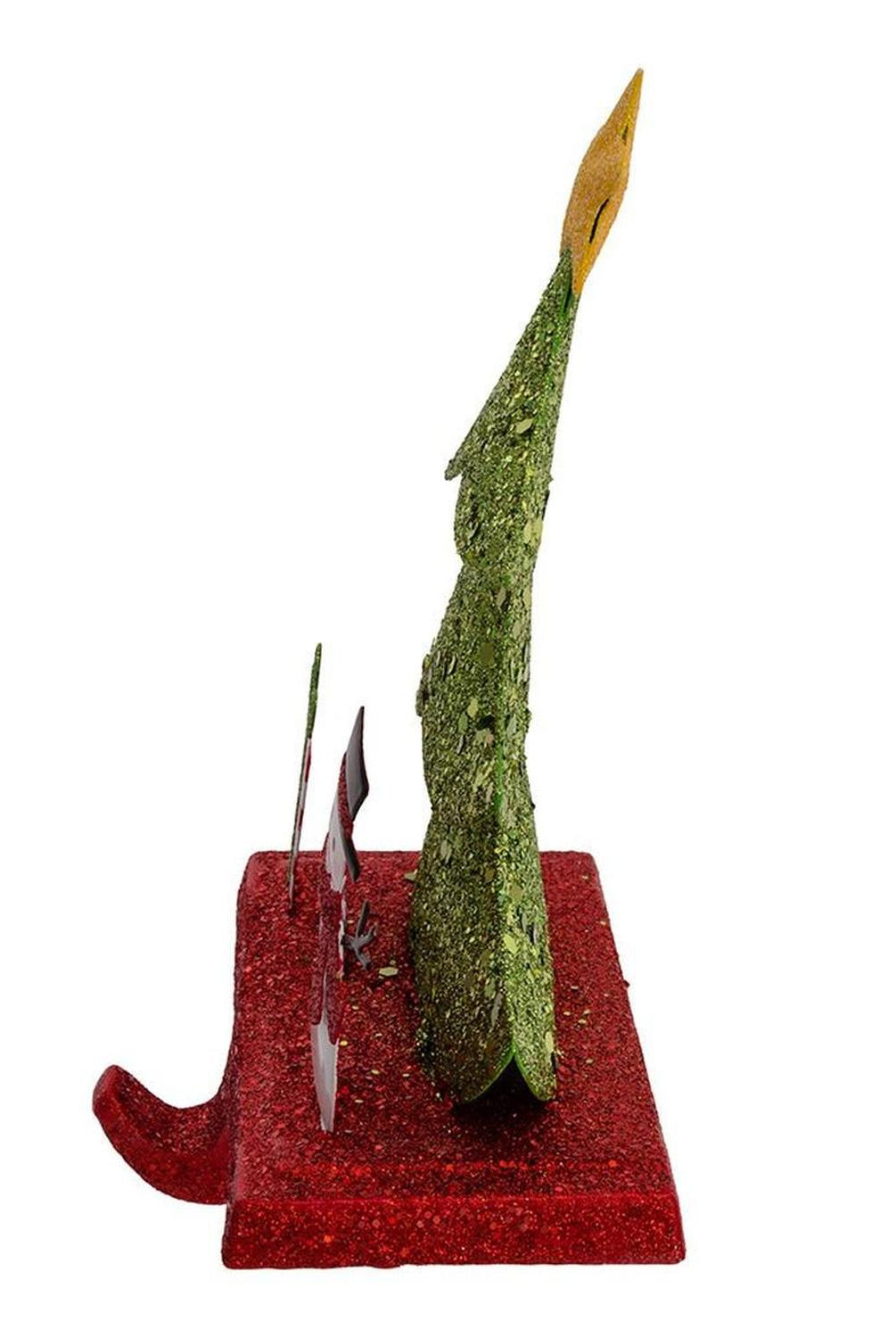Christmas Tree Glitter Base Stocking Hanger