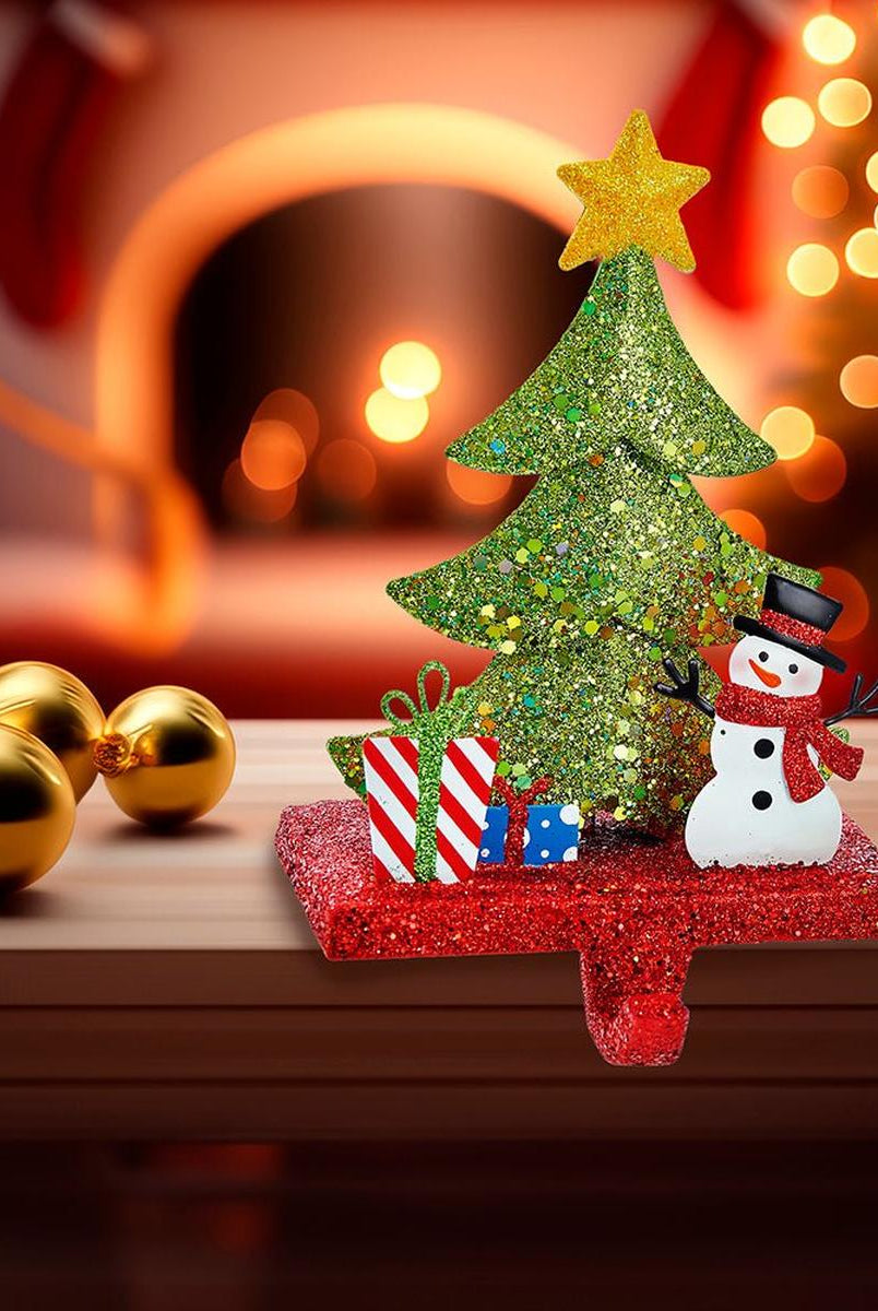 Shop For Christmas Tree Glitter Base Stocking Hanger