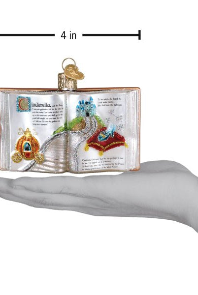 Shop For Cinderella Book Ornament
