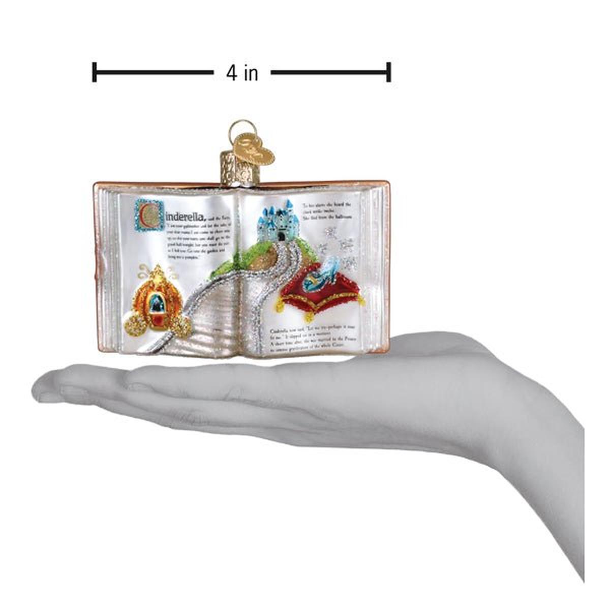 Shop For Cinderella Book Ornament