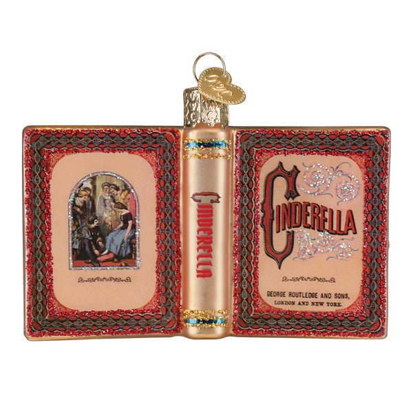 Shop For Cinderella Book Ornament