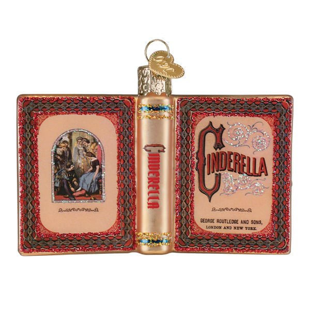 Shop For Cinderella Book Ornament