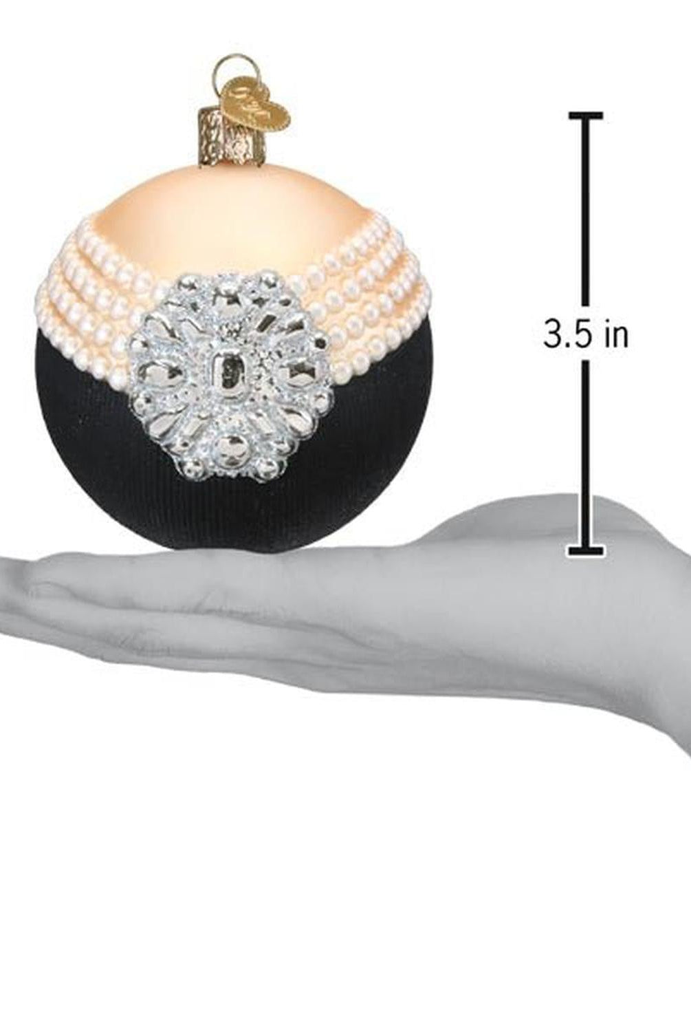 Classic Audrey Round Ornament