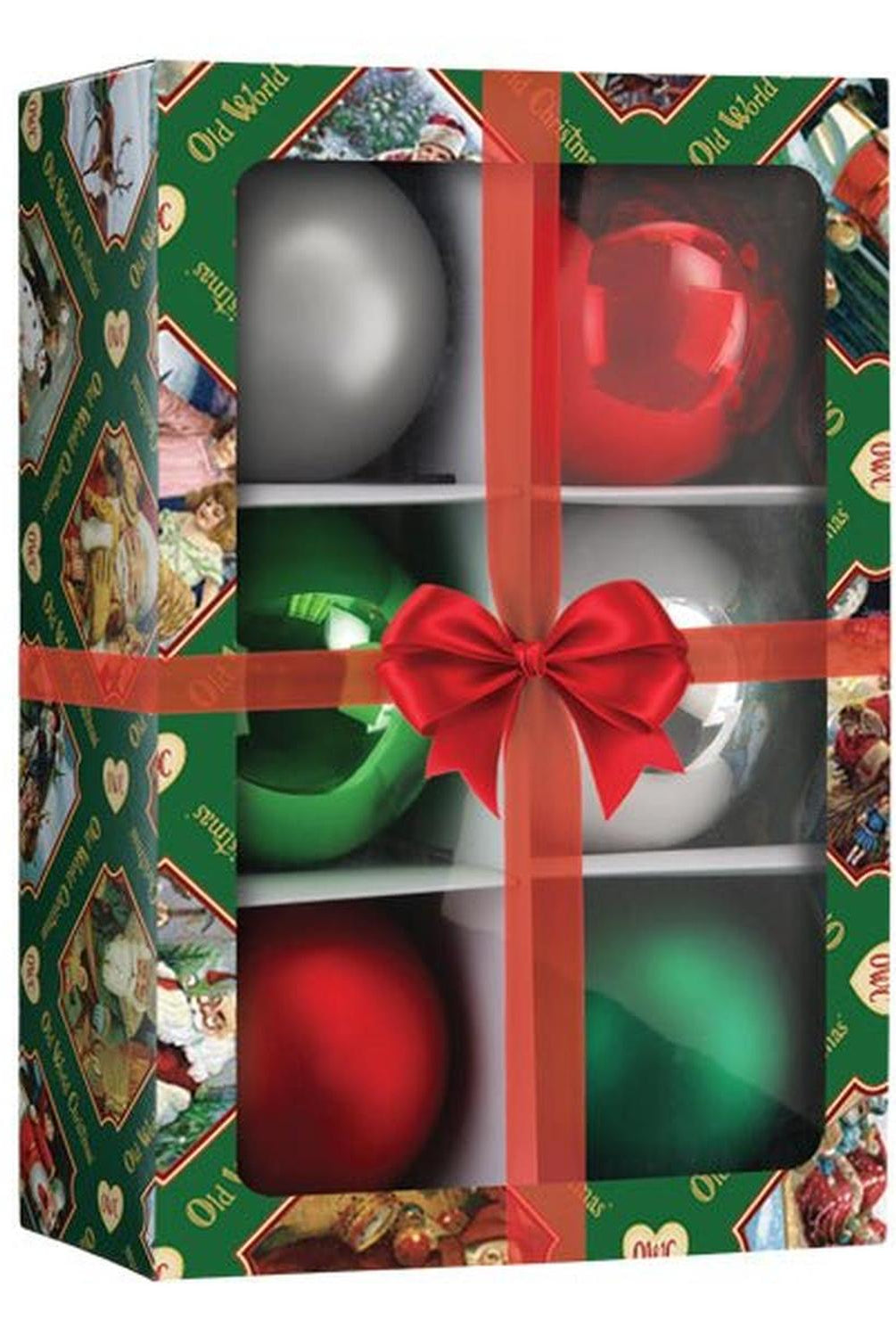 Classics Balls - 3.5" 6 Count Ornament