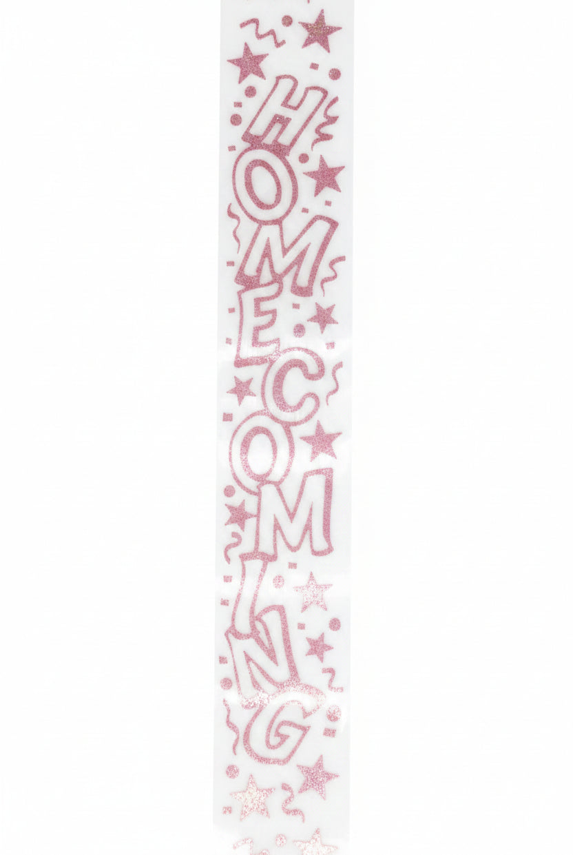 Shop For Clear Homecoming Confetti Ribbon 9: Black