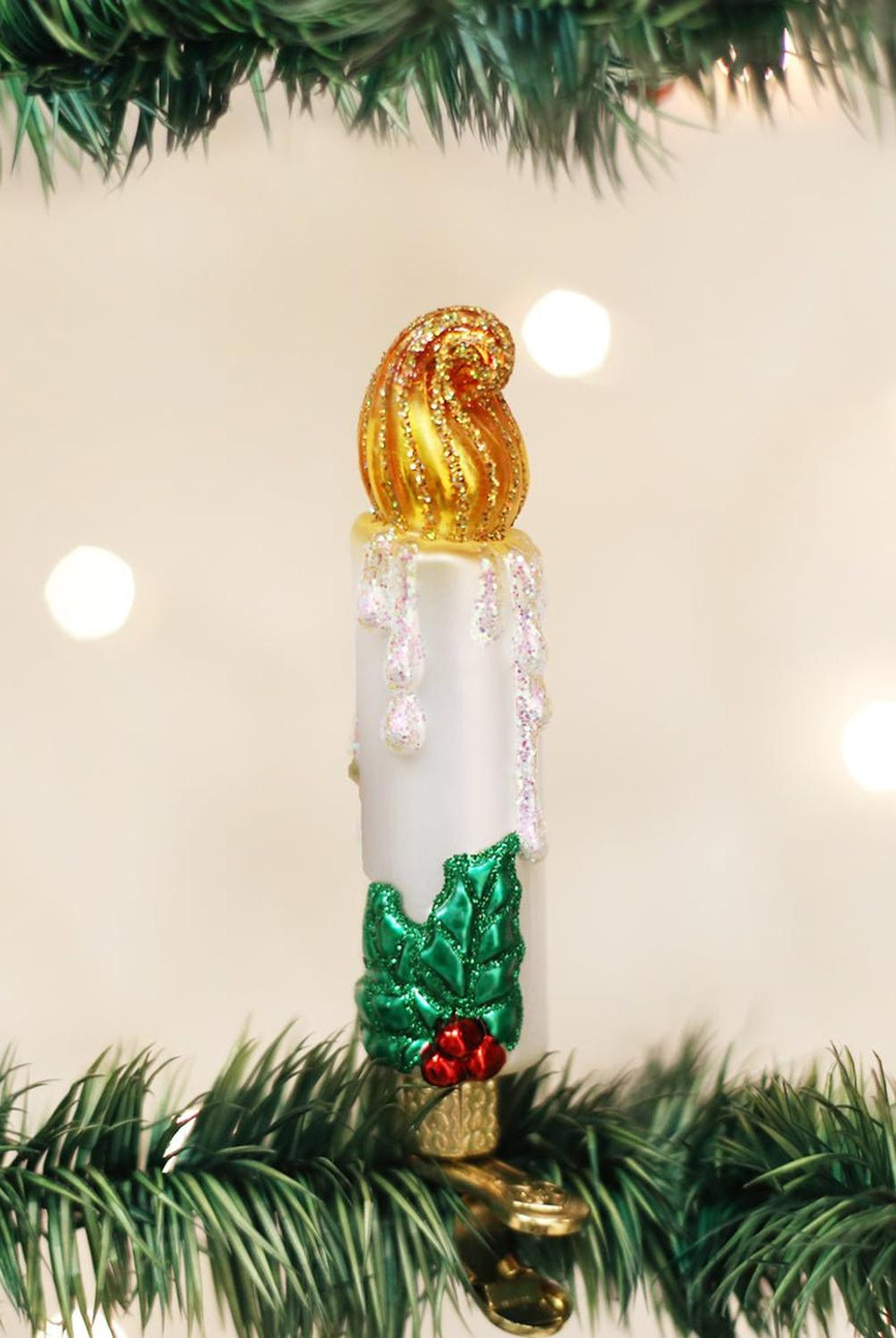 Clip-on Candle Ornament