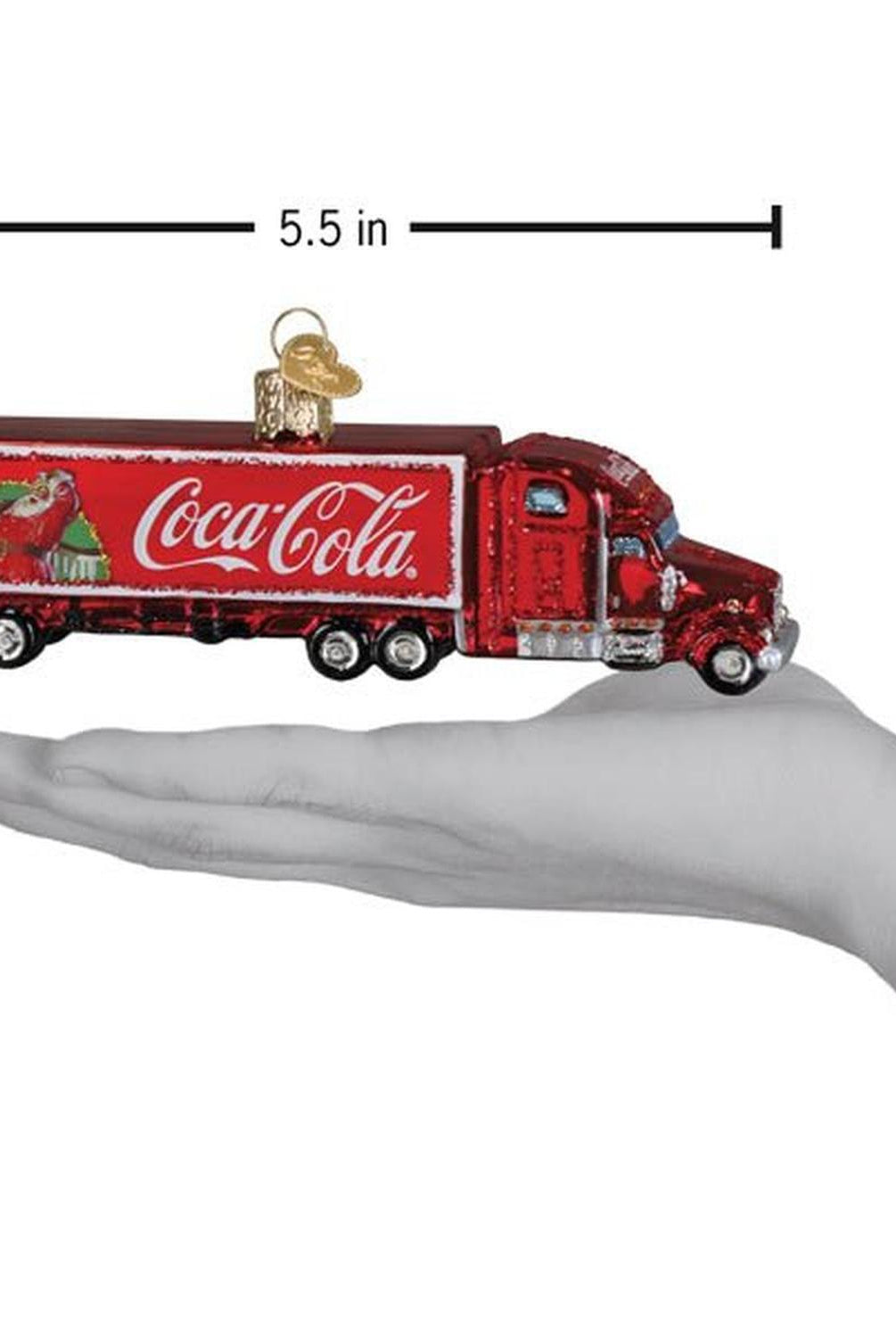 Coca-Cola Christmas Truck Ornament