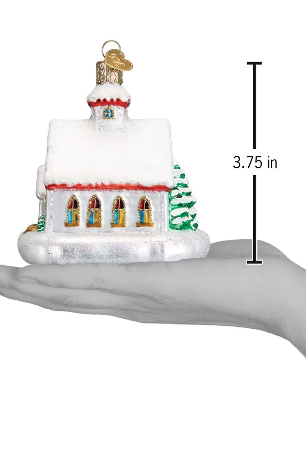 Country Church Ornament