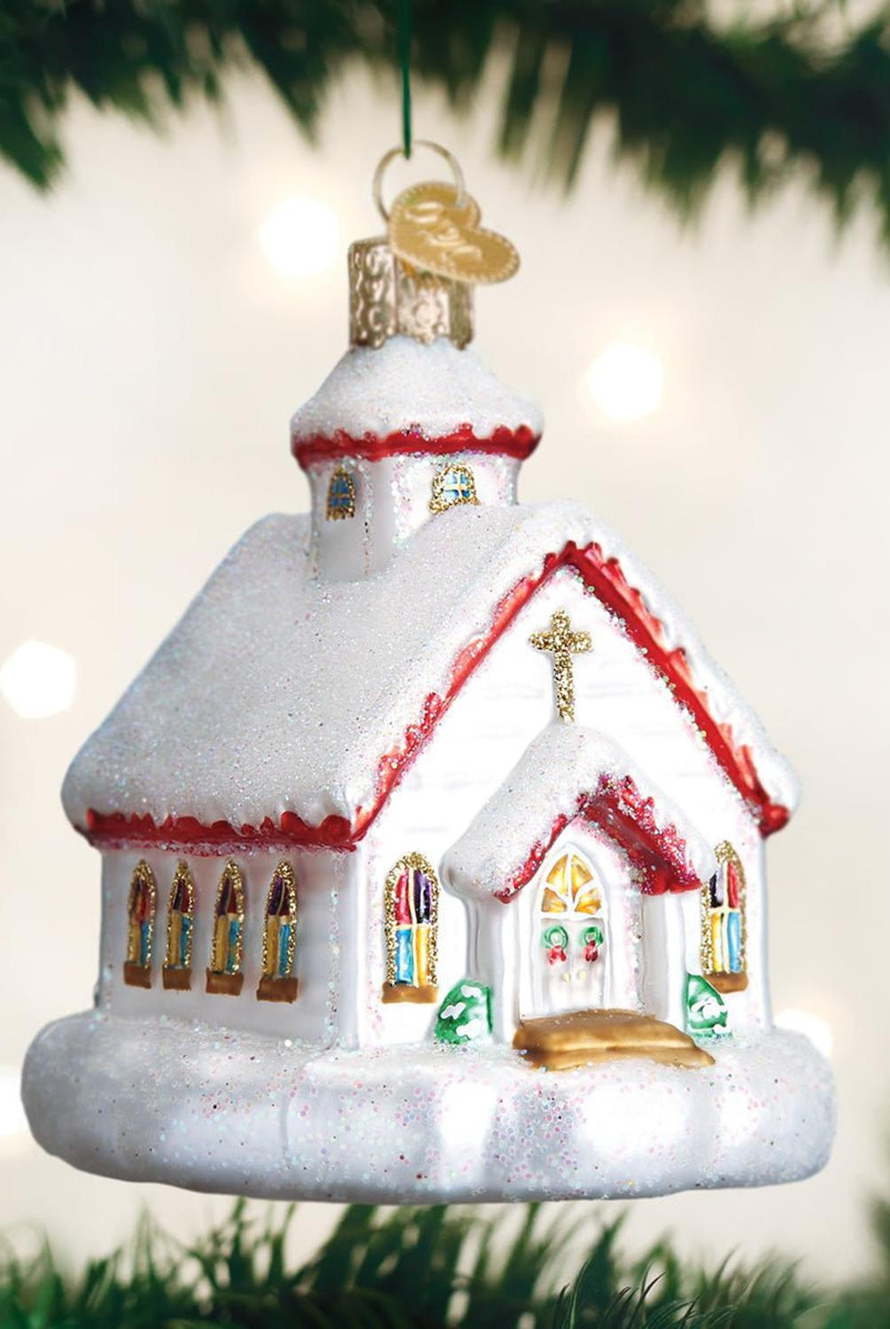 Country Church Ornament