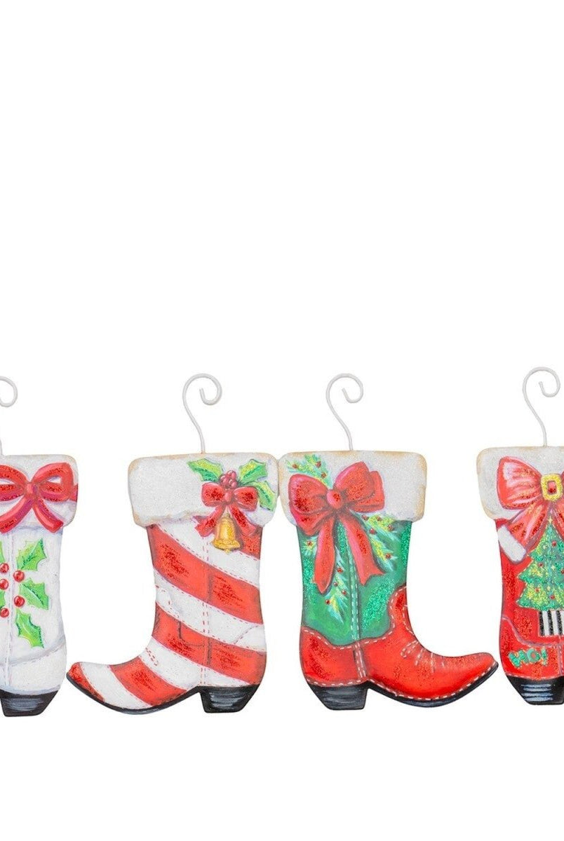 Shop For Cowboy Stocking Ornaments Set of 4