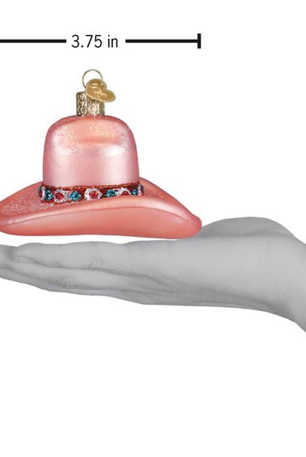 Cowgirl Hat Ornament