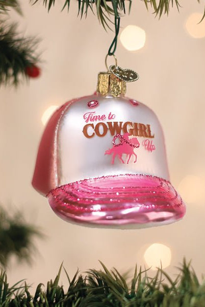 Shop For Cowgirl Trucker Cap Ornament