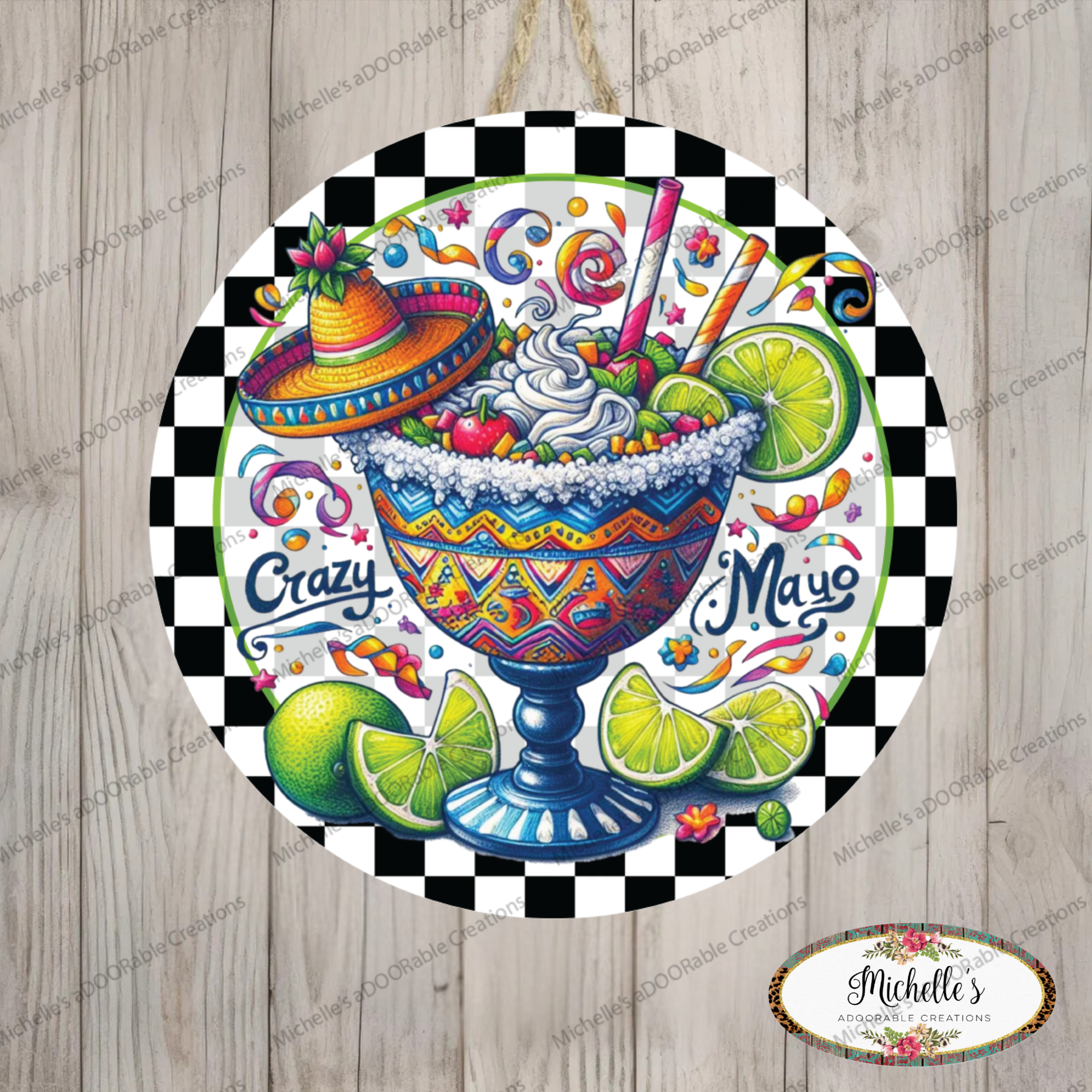 Shop For Crazy Mayo Margarita Lime Sign