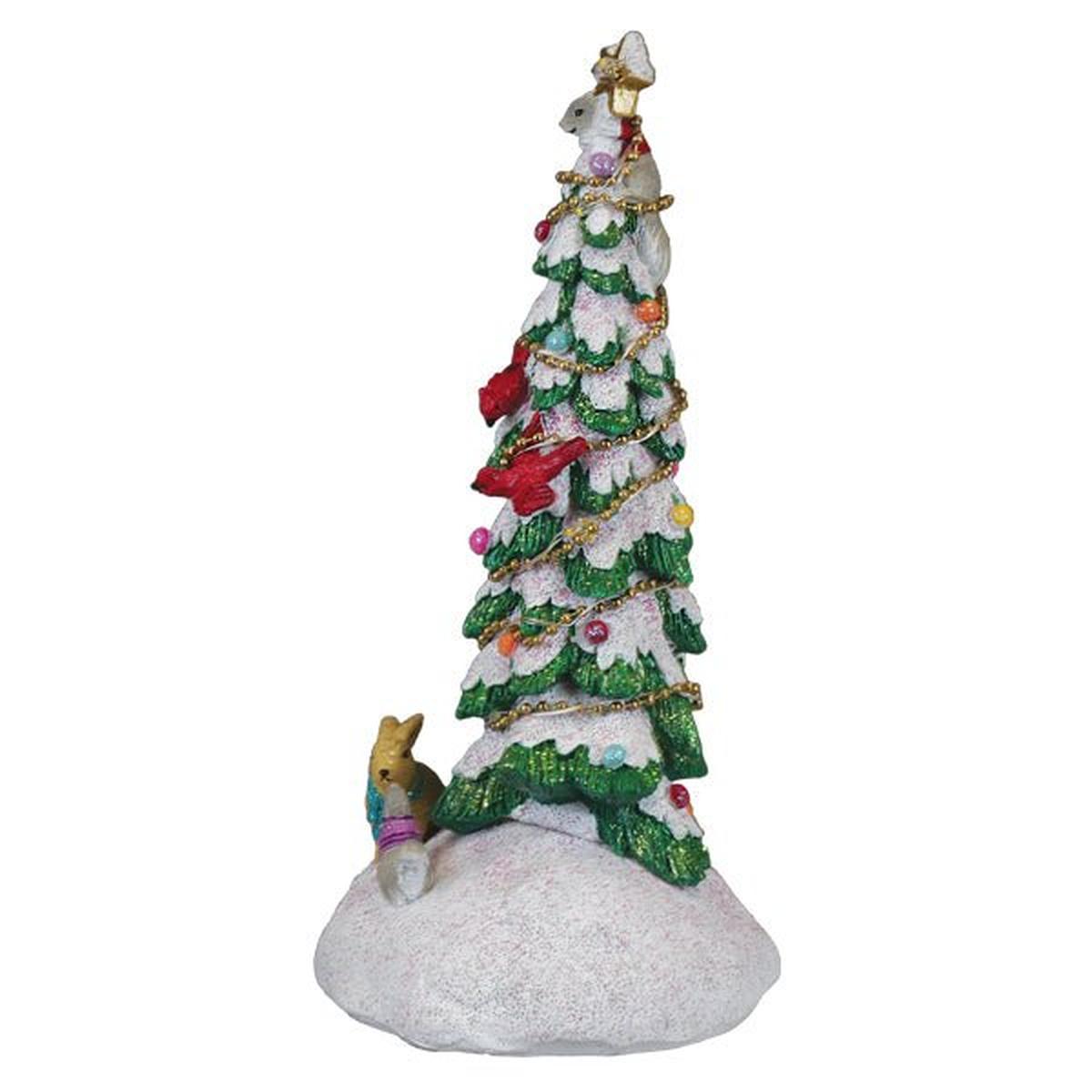 Shop For Critter Tree Lighted Figurine