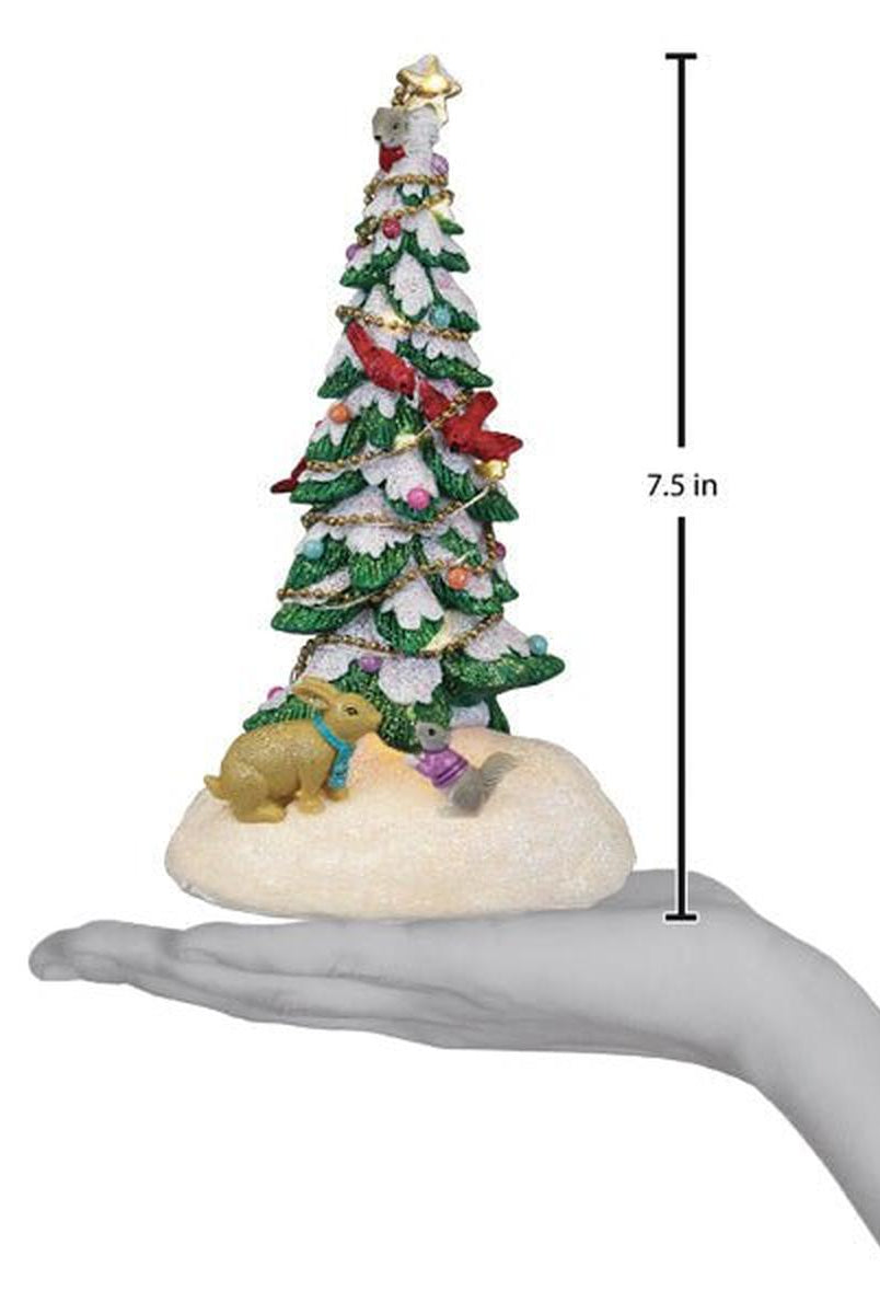 Shop For Critter Tree Lighted Figurine