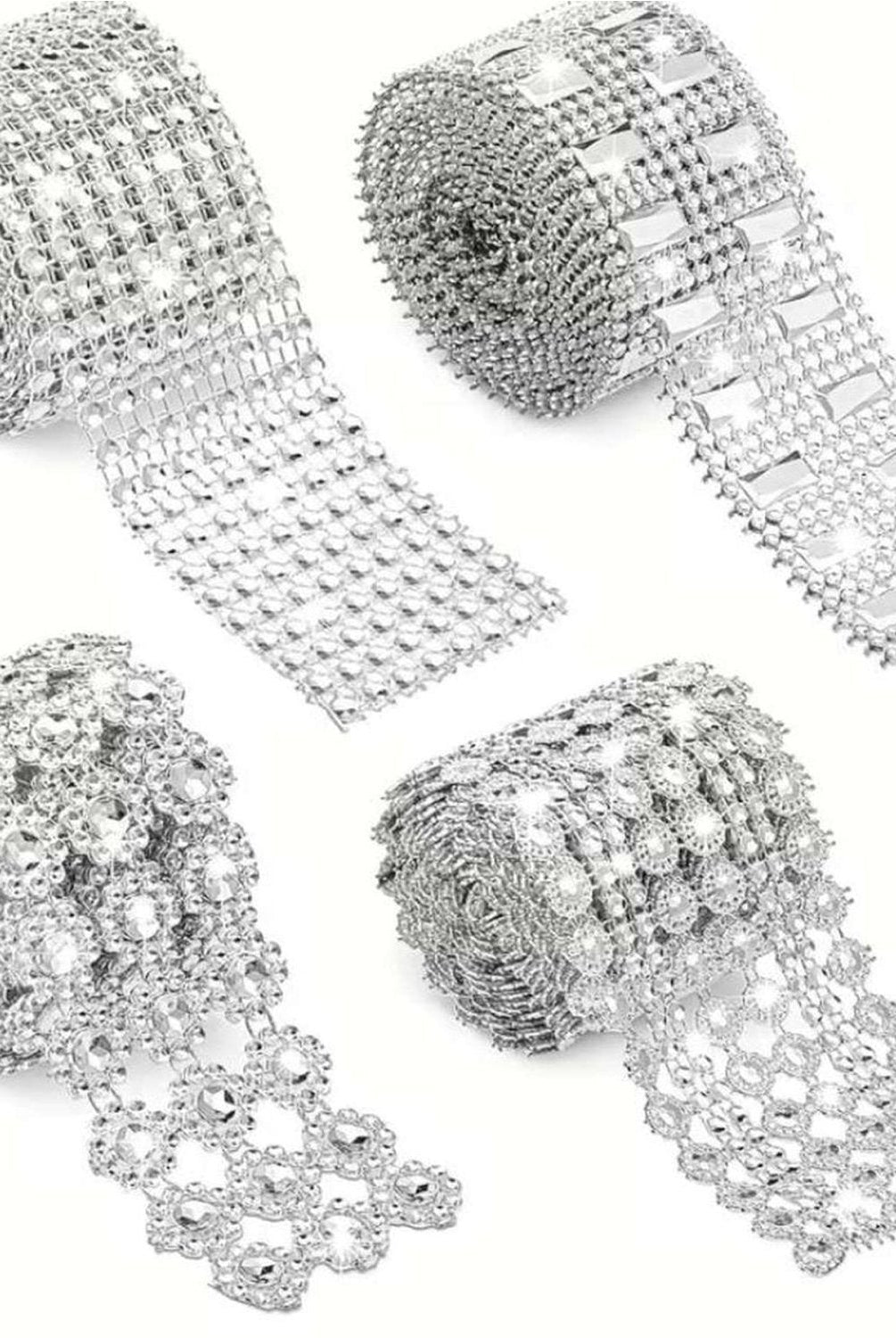 Shop For Crystal Rhinestone Ribbon (1 Yard)