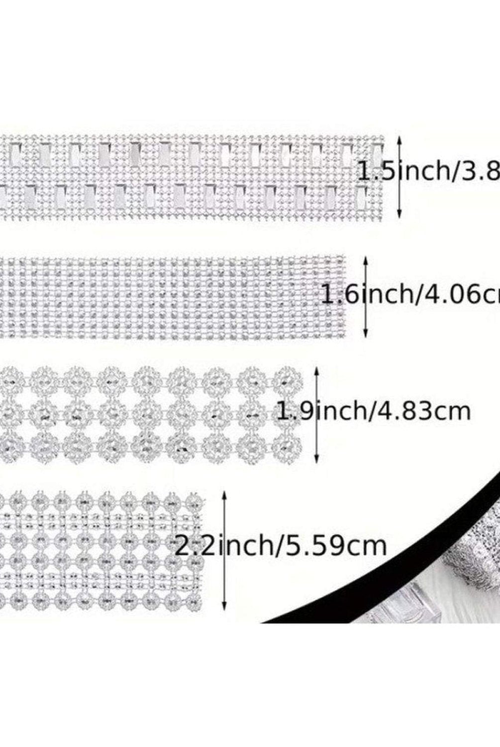 Shop For Crystal Rhinestone Ribbon (1 Yard)